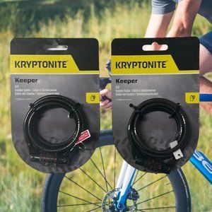 Kryptonite KryptoFlex Keeper 512 4-Digit Combo Cable Lock 4' x 5mm Brand New x 2